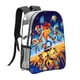 thumbnail image 1 of Crash BandicootMochila transparente temática, resistente y duradera, bolsa see-through para trabajo, deporte, universidad y viaje, 31 × 43 cm, 1 of 6