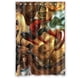 thumbnail image 1 of Cortina de ducha de Spider-Man con ganchos (48 x 72 pulgadas), 1 of 3