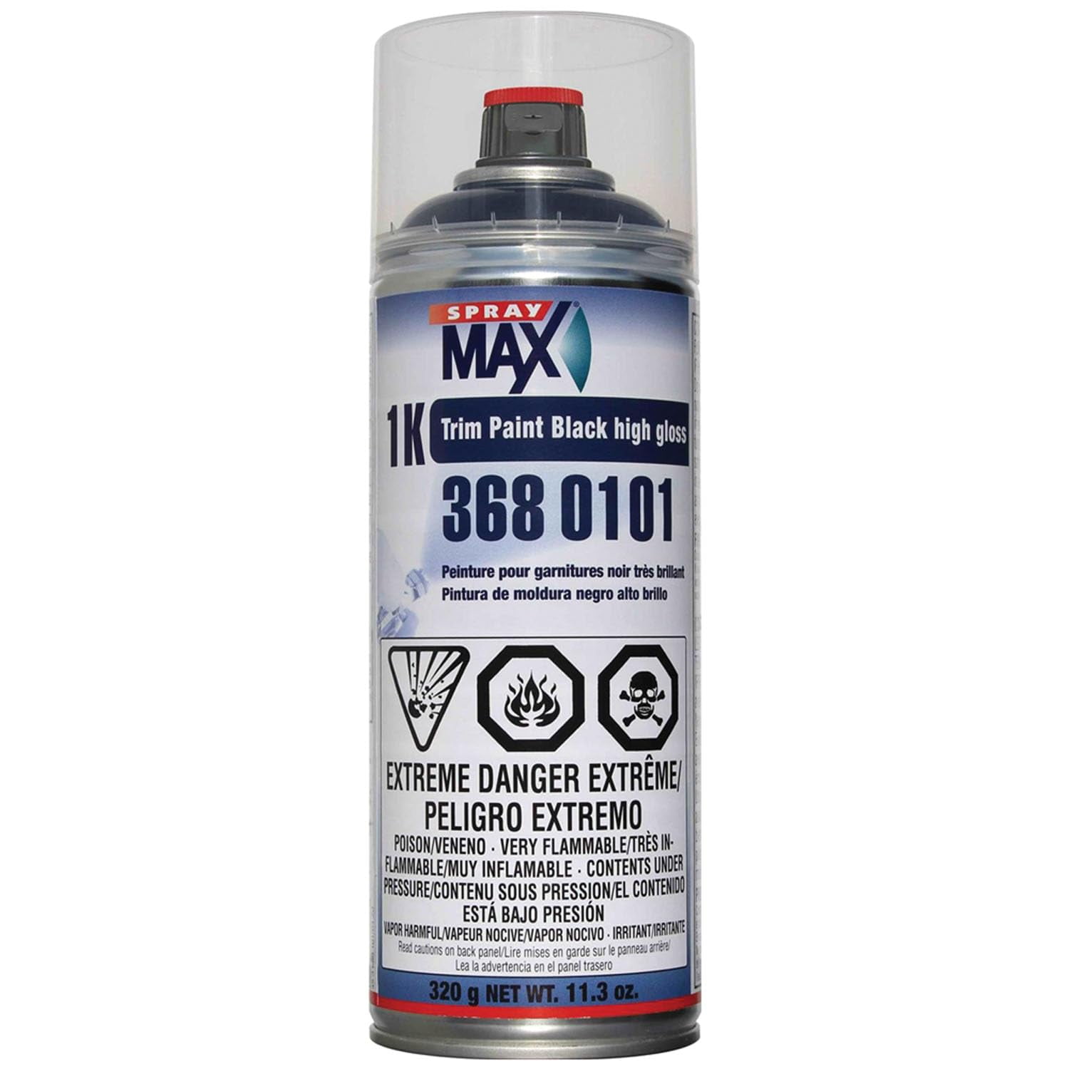 Pintura Para Molduras U.s. Chemical & Plastics, Negro Brillante, 1 Litro, Usc-3680101