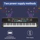 thumbnail image 4 of Teclado y piano Rfgyhet de 61 teclas con altavoz y micrófono para niños, 4 of 7