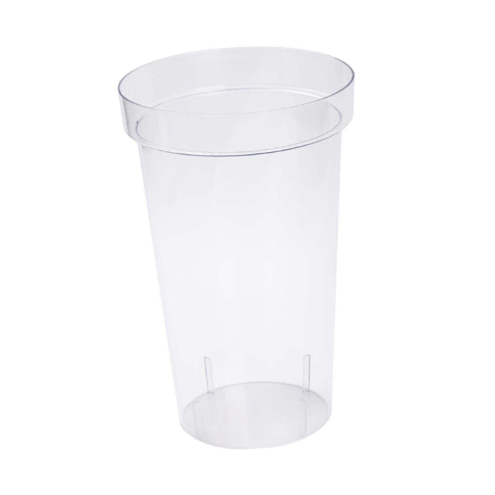 Magideal - Jarrón De Flores Para Centro De Mesa, Cubo De Flores, Multiusos, Adorno Para Flores, De Pet, Ligero, Transparente, Resistente A Golpes, Único, Adecuado Para Mesa De Centro, Regalo, L