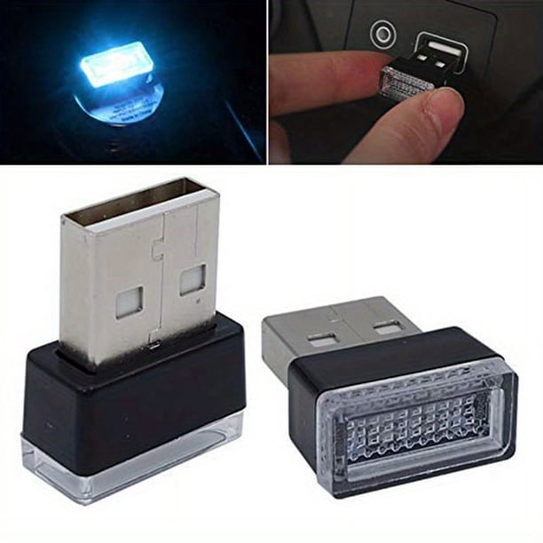 Portable Car Led Atmosphere Light USB Wiring-free Small Light Car Interior Decoration Light Atmosphere Light Lighting Reading Light Home Bedroom Night Light