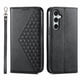 thumbnail image 1 of Funda Flip FOXDOCK para Samsung Galaxy S25 FE , Estilo Billetera con Diseño Rombo, Correa de Mano y Soporte, Uso Diario, 1 of 6