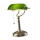 thumbnail image 4 of Lámpara De Escritorio Con Interruptor De Cadena, Lámpara De Mesa Europea Tradicional Para Mesita De Noche, Hogar, Verde, 4 of 5