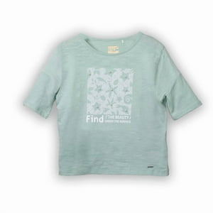 Polera Niña Verde Pillin