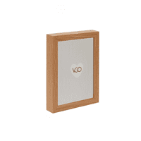 Genérico - Marco Madera Tipo Box 13X18Cm Beige