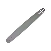 Ioensy - Barra Guía De Motosierra Plateada, Universal, De Metal, Accesorio Para Motosierra De Aceite De 20 Pulgadas