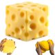 thumbnail image 1 of Juguete Squishy TLM Bloque de Queso Grande 10 cm para Alivio del Estrés, 1 of 8