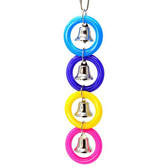 Bird Toy Bonka Bird Toys 945 4 Ring A Ding para pájaros