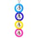 thumbnail image 1 of Bird Toy Bonka Bird Toys 945 4 Ring A Ding para pájaros, 1 of 7