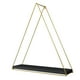 thumbnail image 2 of Repisa Triangular Golden Black 37x10x40cm, 2 of 3