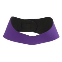 Magideal - Diadema De Natación, Protector De Agua Elástico Ajustable Para Natación, Diadema De Verano Para Mujeres Y Hombres, Diadema De Neopreno Para Adultos , Violeta 58Cm
