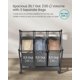 thumbnail image 3 of Clasificador de ropa SONGMICS - Cesta enrollable (3 bolsas, 45 L), color gris pizarra, 3 of 6