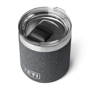 Vaso Yeti Rambler Lowball 2.0, 295 Ml, Aislante Al Vacío, Negro