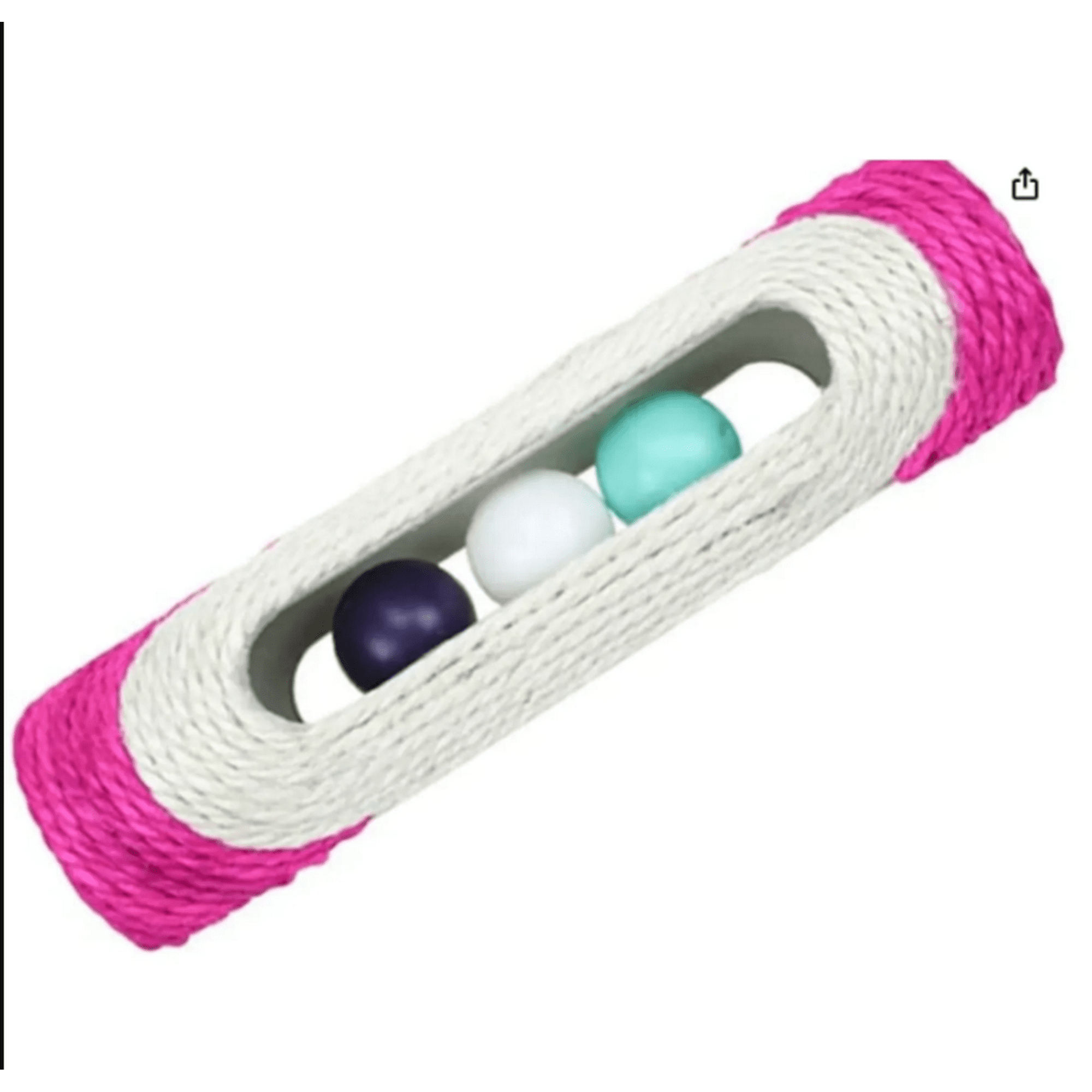 Genérico - Rascador Para Gatos En Forma De Tunel Rosa