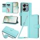 thumbnail image 1 of Funda Billetera Delgada para Xiaomi POCO M6 Pro 4G, Cuero Sintético, Verde Claro, 1 of 6