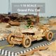 thumbnail image 2 of Puzzle de madera ROKR Mechanical Car Model DIY 3D Grand Prix, 2 of 8