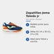thumbnail image 3 of Zapatilla Baby Fútbol Futsal Joma Toledo Junior Niño Azul Marino Naranja Suela No Marcante Talla 29, 3 of 5