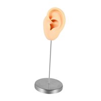 Magideal - Modelo De Oreja De Silicona, Oreja Falsa Perforable, Pendiente Realista, Exhibición De Joyería Para Práctica De Perforación, Escaparate De Vendedores, Piel Izquierda
