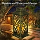 thumbnail image 2 of 1pc Household Yard Decoration Solar Light, Built-in LED Candle Light, Outdoor Hanging Creative Lights, 2 of 4