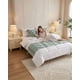 thumbnail image 2 of Piecera De Cama Manta Tejida Decorativa Boho, 2 of 7