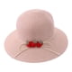 thumbnail image 1 of Sombrero de paja para niños de 52 a 54 cm de circunferencia, bonito sombrero de ala ancha con diseño de fresa, sombrero de verano, protector solar, sombrero de pescador, sombrilla de viaje., 1 of 5