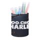 thumbnail image 1 of Choo-Choo Charles-theme Cylinder Pen Holder Pencil Organizer with Flannel Lining PVC Leather Material Cardboard Base for study work 10*8CM, 1 of 6