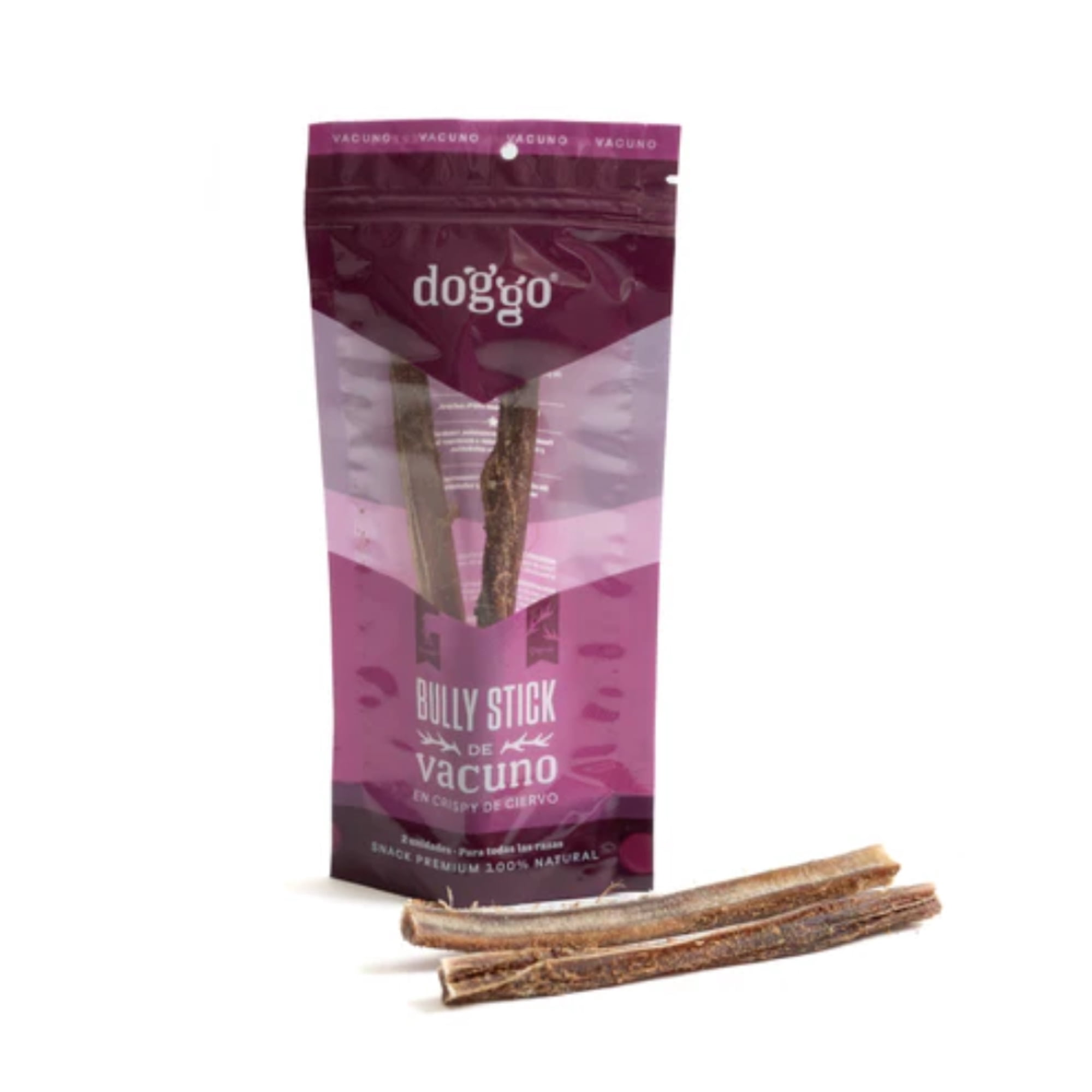 Snack Perros Bully Stick con Apanado de Ciervo (2 Un) - Doggo
