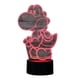 thumbnail image 3 of Lampara Ilusion 3d Yoshi De 7 Colores Base Touch, 3 of 7