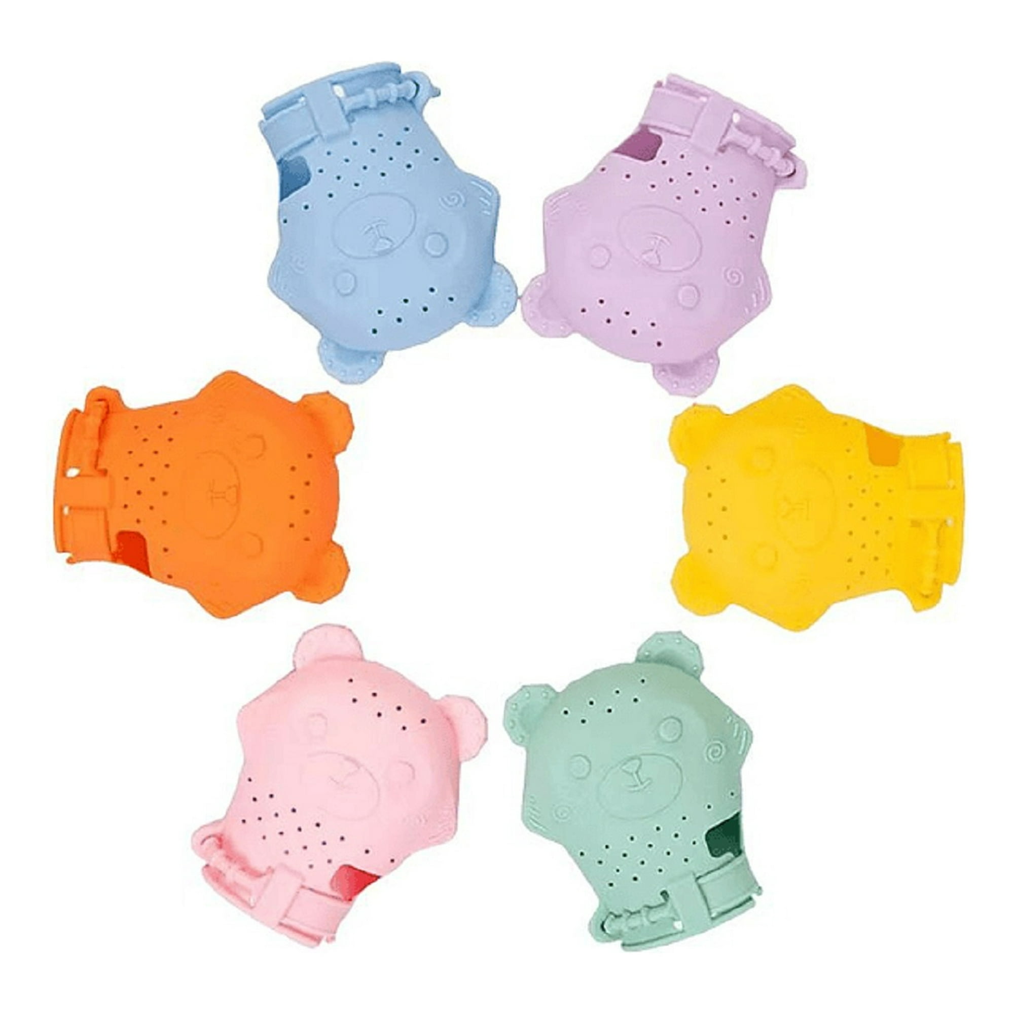 Genérico - Set 4 Mordedor Guantes Alivio Encias Comodo Bebe Lau