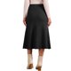 thumbnail image 3 of INSPIRE CHIC Falda de Mujer de Cintura Alta con Patrón de Punto Espiga Falda Midi M Negra, 3 of 5