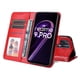thumbnail image 4 of Funda tipo cartera FOXDOCK para Realme 9 Pro , diseño girasol en relieve, cuero PU, cierre magnético, soporte y tarjetero, 4 of 5