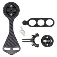 Ioensy - Montaje Frontal Para Bicicleta Gps Computadora Ciclismo Mtb Stem Holder Soporte De Cámara Fibra De Carbono