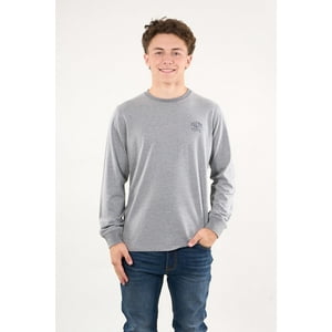 Polemic - Polera Manga Larga Melange 6301