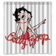 thumbnail image 1 of Cortina de ducha Betty Boop, juego de cortina de baño con ganchos, tamaño 66 x 72 pulgadas, 1 of 3
