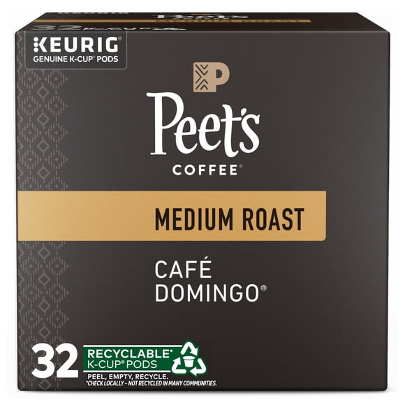 Cápsulas de café Peet's Coffee Café Domingo Medium Roast 32 cápsulas