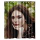 thumbnail image 1 of Cortina de ducha Elizabeth Olsen, juego de cortinas de baño con ganchos, tamaño 60 x 72 pulgadas, 1 of 3