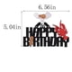 thumbnail image 2 of Fiesta temática Dxsdgetue con purpurina, langosta y océano de Cake Toppers, 2 of 8