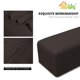 thumbnail image 4 of Funda de mueble para otomana elástica, fácil de usar, grande, color chocolate, 4 of 7