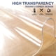 thumbnail image 4 of Protector De Mesa De Pvc Transparente 40 X 244 Cm Para Mesa De Cocina, 4 of 7