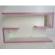 thumbnail image 2 of SET DE 2 REPISAS MODELO C BORDE ROSADO, 2 of 3