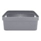 thumbnail image 1 of Cesta Almacenamiento 11L plastico, Gris 1 un, 1 of 4