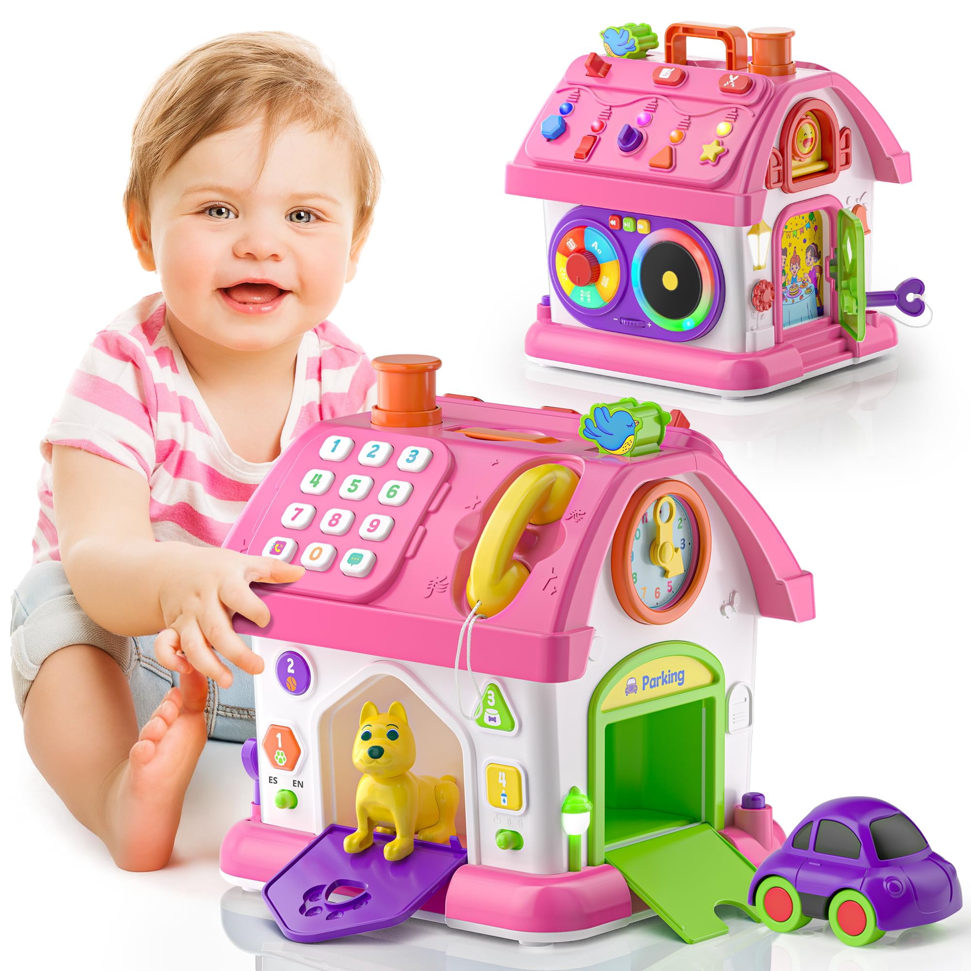Juguete Educativo Talkfun Montessori Para Niña De 1 Año