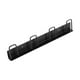 thumbnail image 3 of Ganchos Para Tazas Montados En La Pared, Colgador De Tazas, Soporte Para Estante De Secado Para Cocina, 4 Ranuras, Negro, 3 of 3