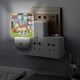 thumbnail image 5 of Cachorros de la Perrera Luz nocturna LED con sensor de anochecer a amanecer para dormitorio, baño, pasillo, escaleras - Lámpara LED nocturna de enchufe, 0.5W - 1 pieza, 5 of 6