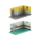 thumbnail image 3 of 2 Piezas 1:32 Estacionamiento Modelo Coche Diecast Garaje Escena Estilo B, 3 of 5