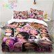 thumbnail image 1 of Cartoon B-Bratz Doll Bedding Set Bed Set Adult Kid Girls Bedroom Bedding Gift, 1 of 5