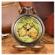 thumbnail image 2 of Reloj Bolsillo Retro Metal Zodiac Map xx33, 2 of 3