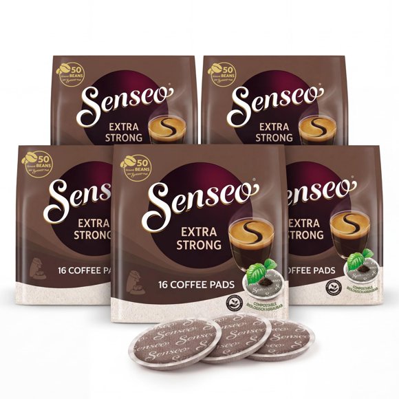 Cápsulas de café Senseo Extra Fuerte Tostado Oscuro 80 unidades