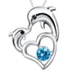 thumbnail image 1 of Collar delfin turquesa plata 925, 1 of 3